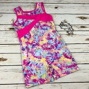 Danskin Now Girls 10-12 Leotard One Piece Multicolor